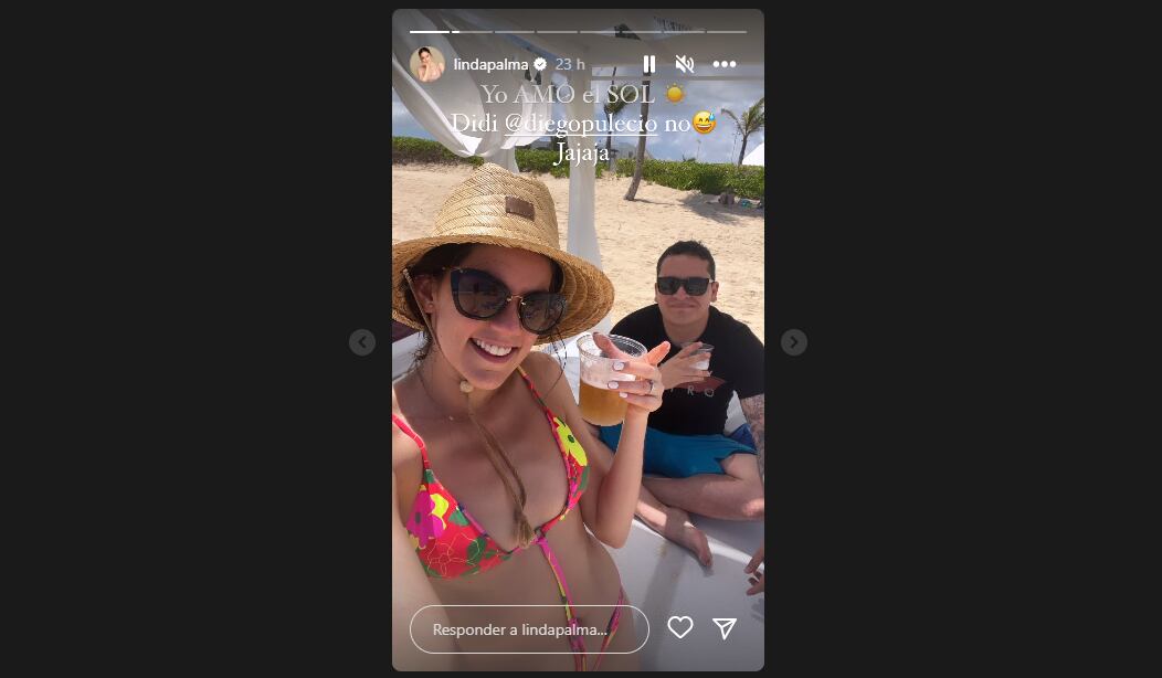 Linda Palma y Diego Pulecio