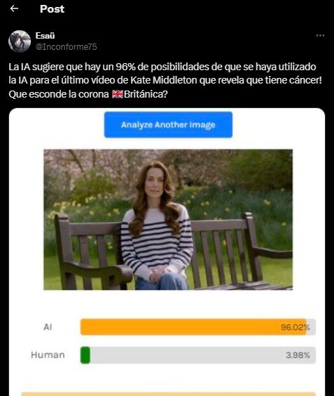 Foto: Captura de pantalla / X
