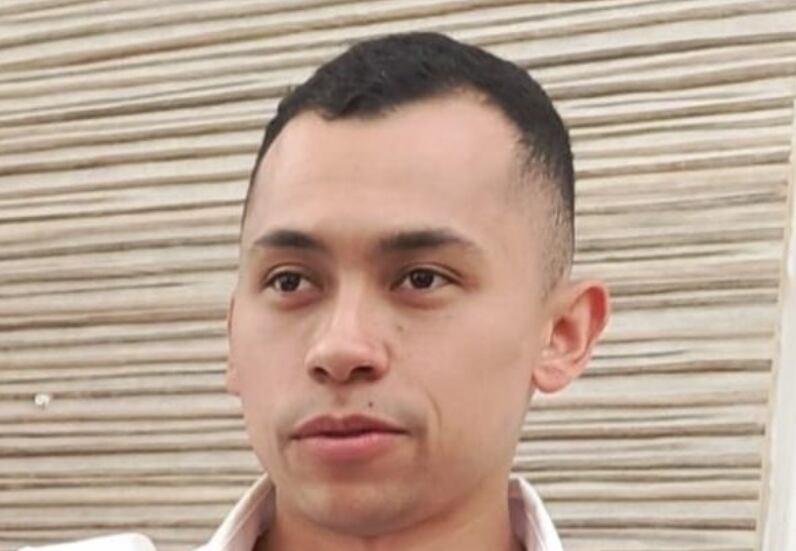 David Acosta, el joven desaparecido.