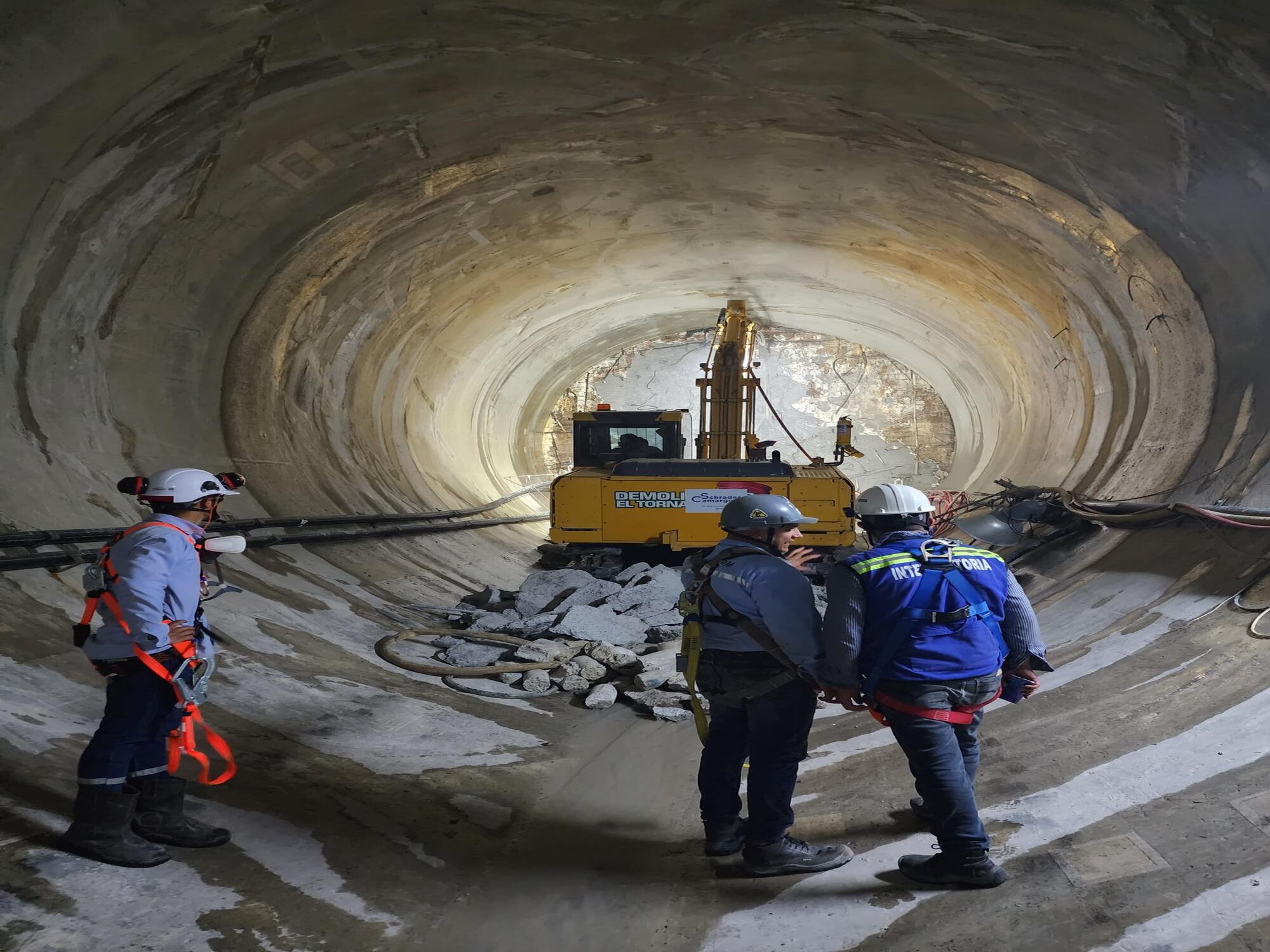Trabajos en Hidroituango
