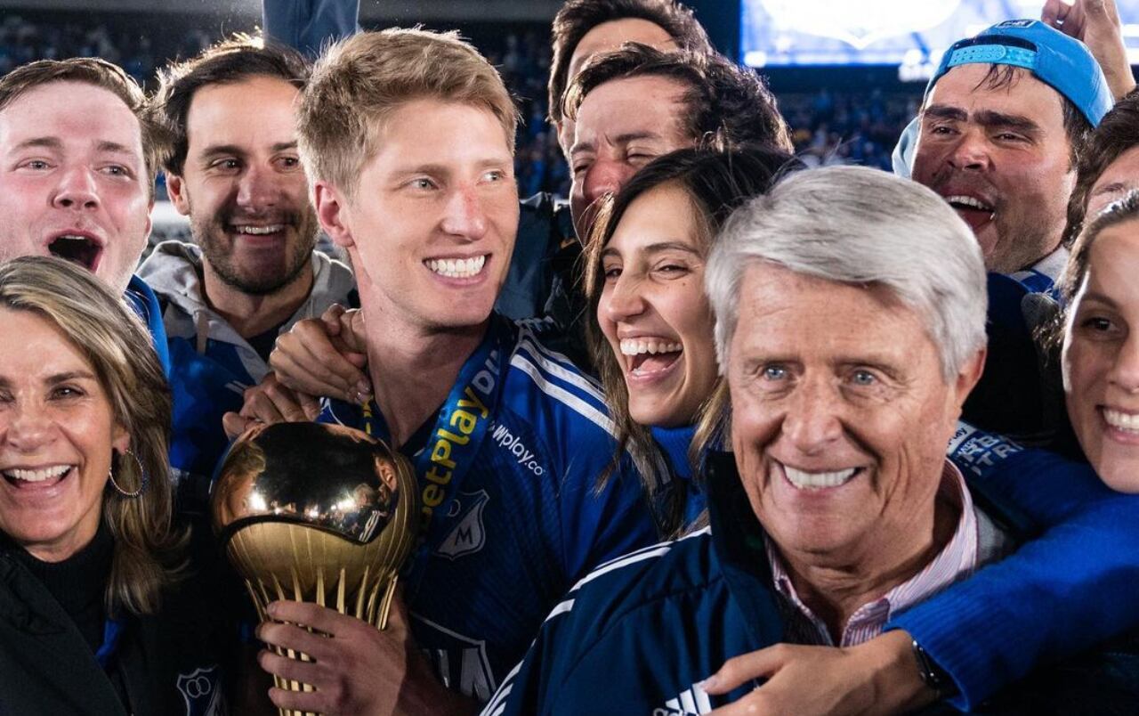 El padre de Llinás vivió un amargo momento después de que fuera víctima de un robo durante la celebración del título.