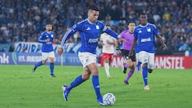 Falcao en la Copa Sudamericana.