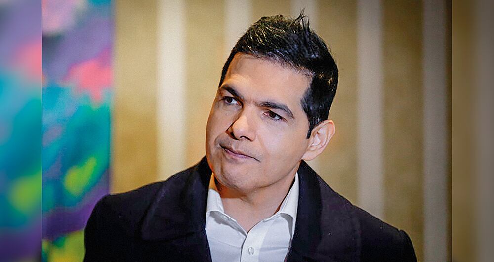 Peter Manjarrés, cantante vallenato.