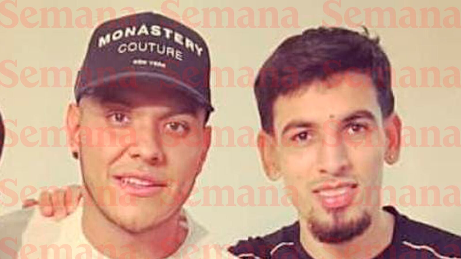 Daniel Muños y Sebastián Ríos, su entrañable amigo que murió por causas naturales.