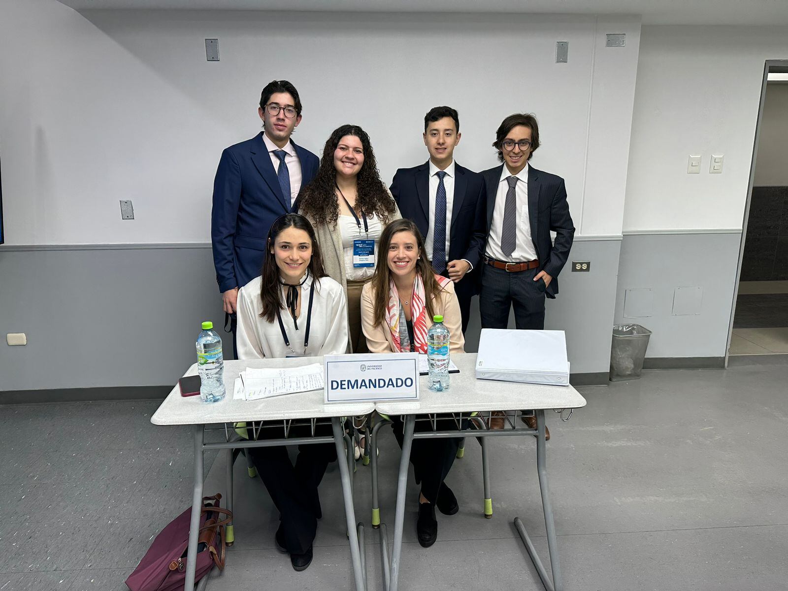 Estudiantes de derecho universidad Javeriana