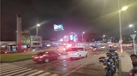 Fluye el tráfico en Bogotá.