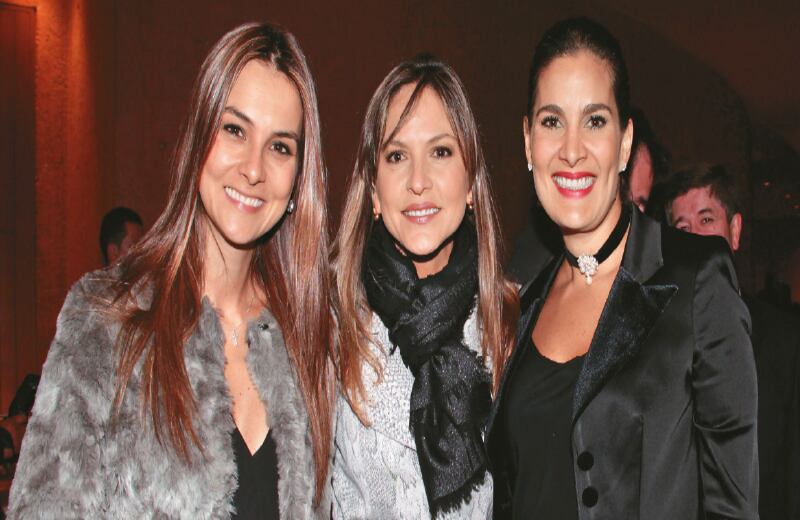 Catalina Gómez, Claudia Hoyos y Vanessa de la Torre.