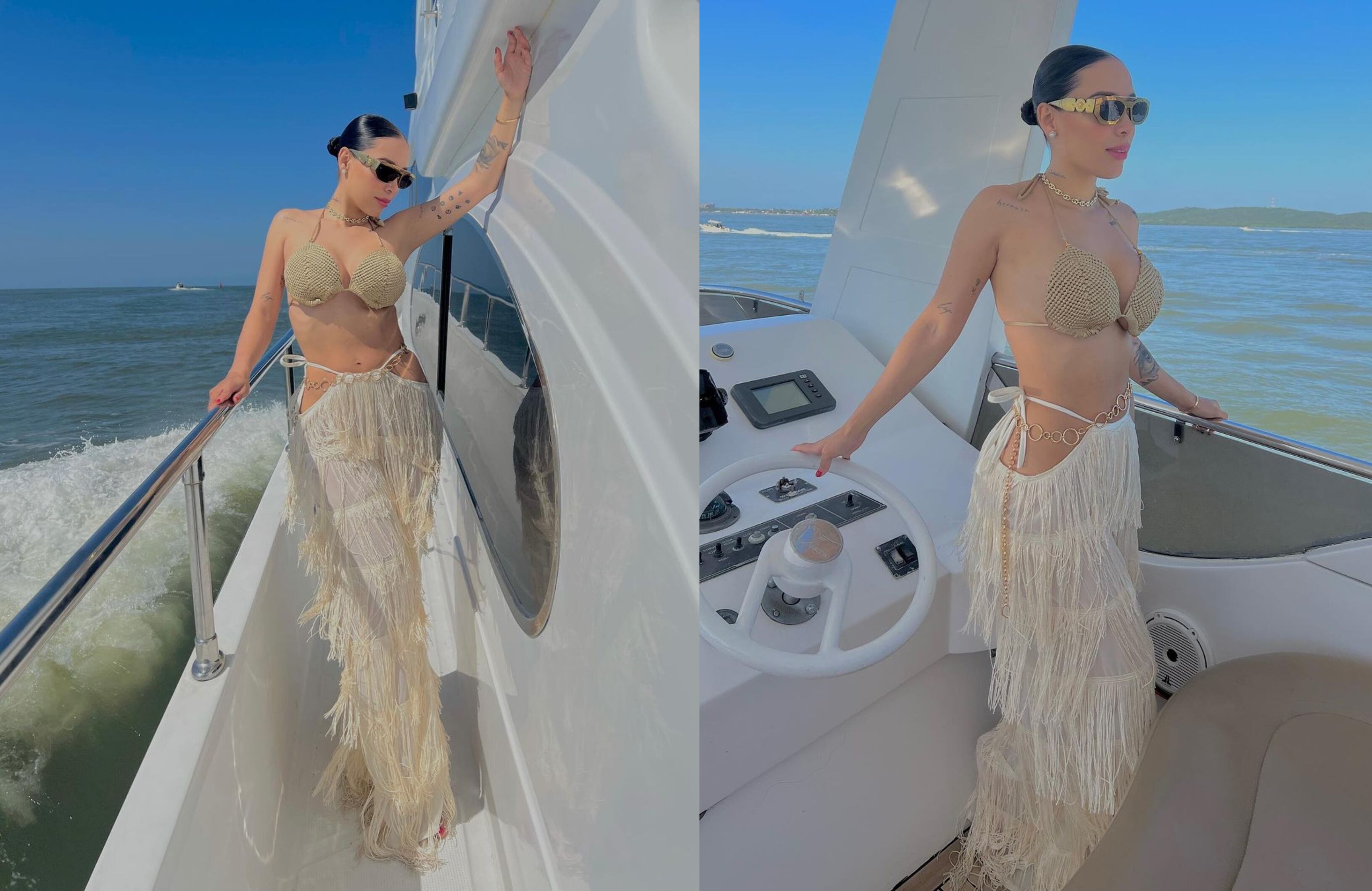 A través de redes sociales, Luisa Fernanda W ha compartido varias imágenes de sus vacaciones.