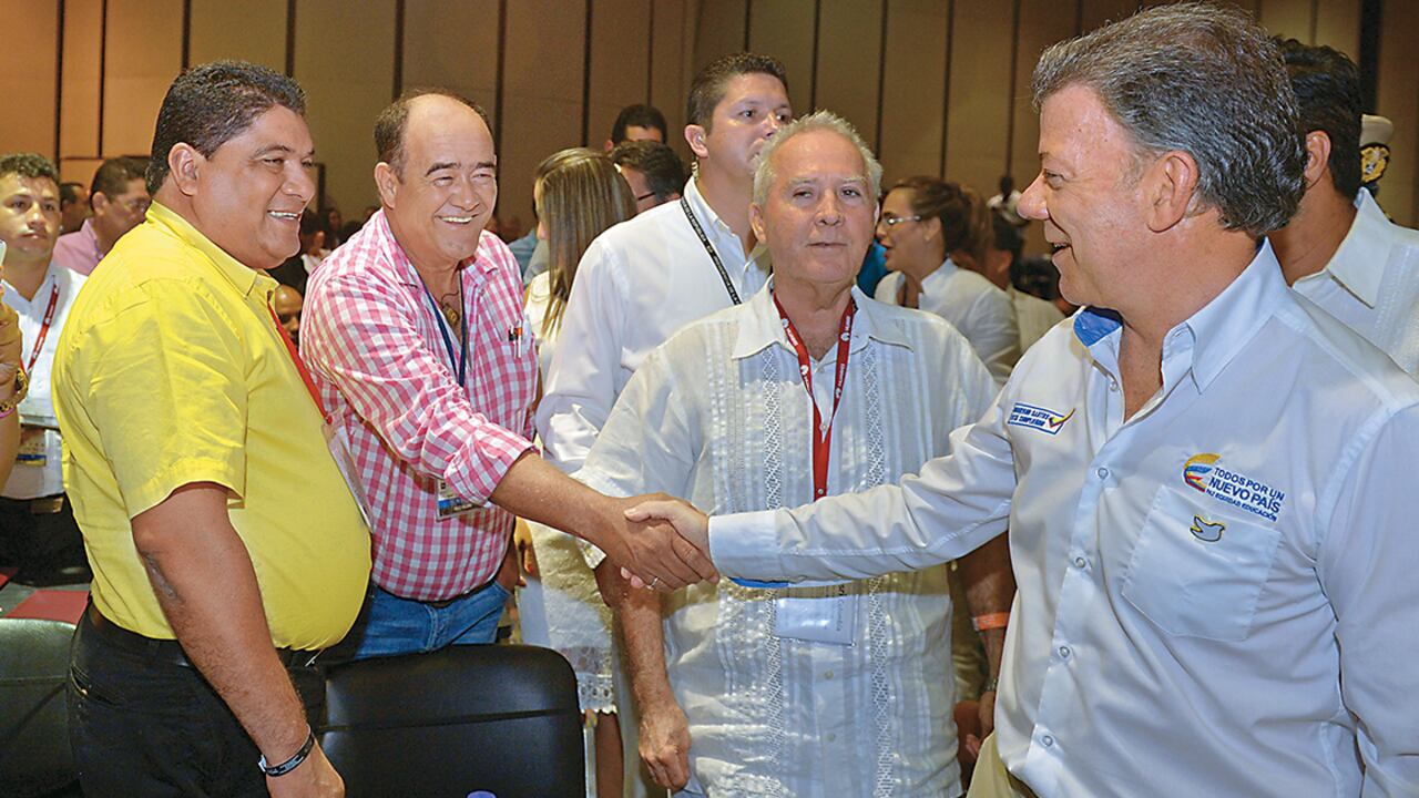Durante la cumbre de alcaldes en Cartagena, estos le pidieron al presidente Juan Manuel Santos más tiempo para ejecutar el presupuesto de regalías , que con la Ley de Garantías solo podría invertirse hasta junio.