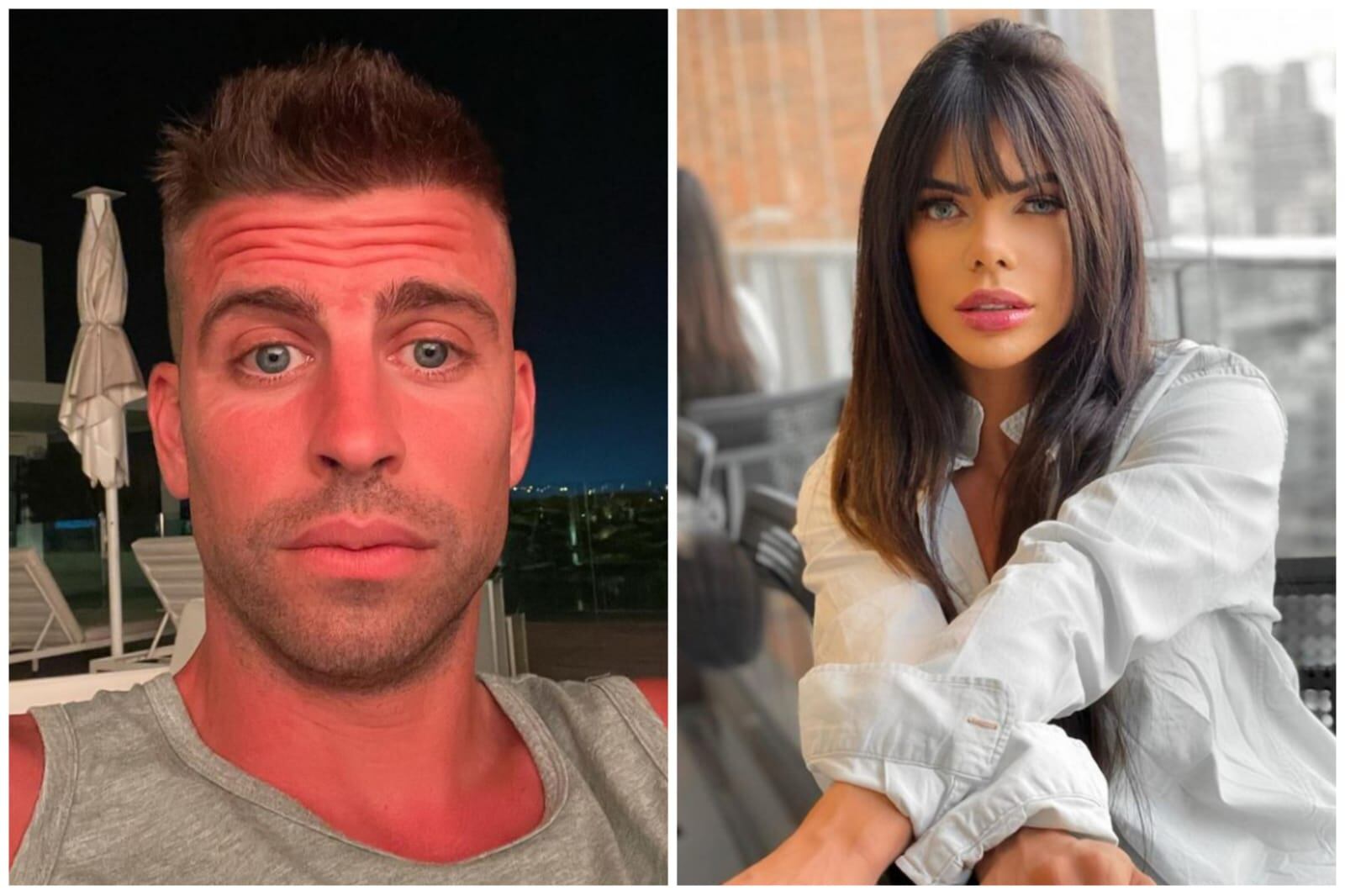Suzy Cortez y Gerard Piqué