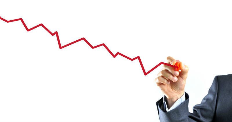 caída ventas, quiebra, reducir ventas (Getty)