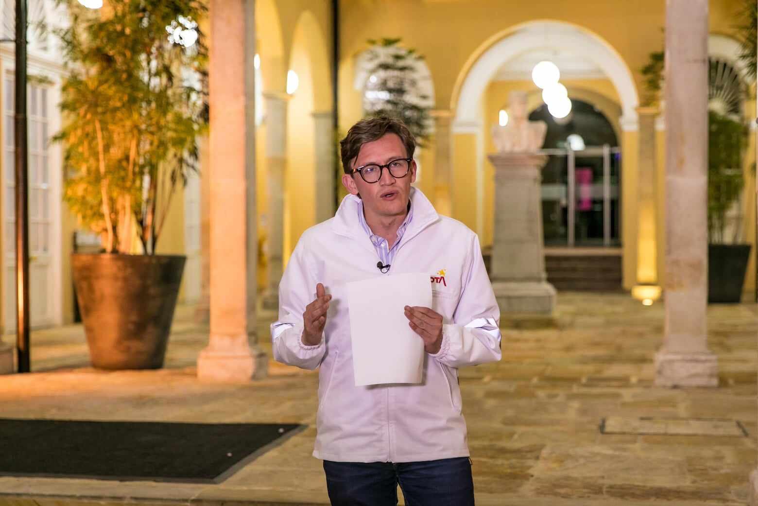 Secretario de Gobierno, Gustavo Quintero