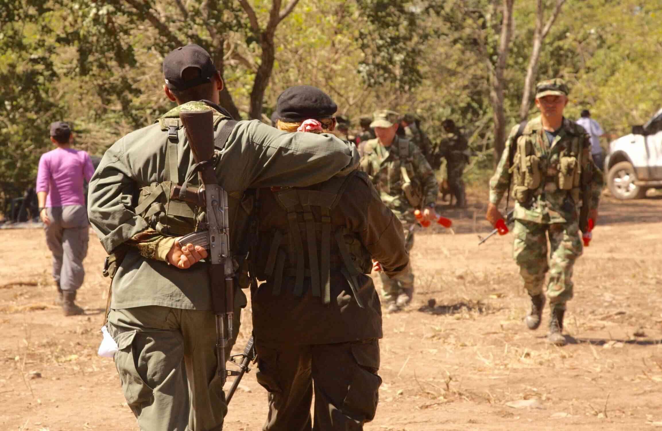 En la zona veredal de La Guajira comenzaron a solucionar los problemas de falta de agua. Foto: León Darío Peláez