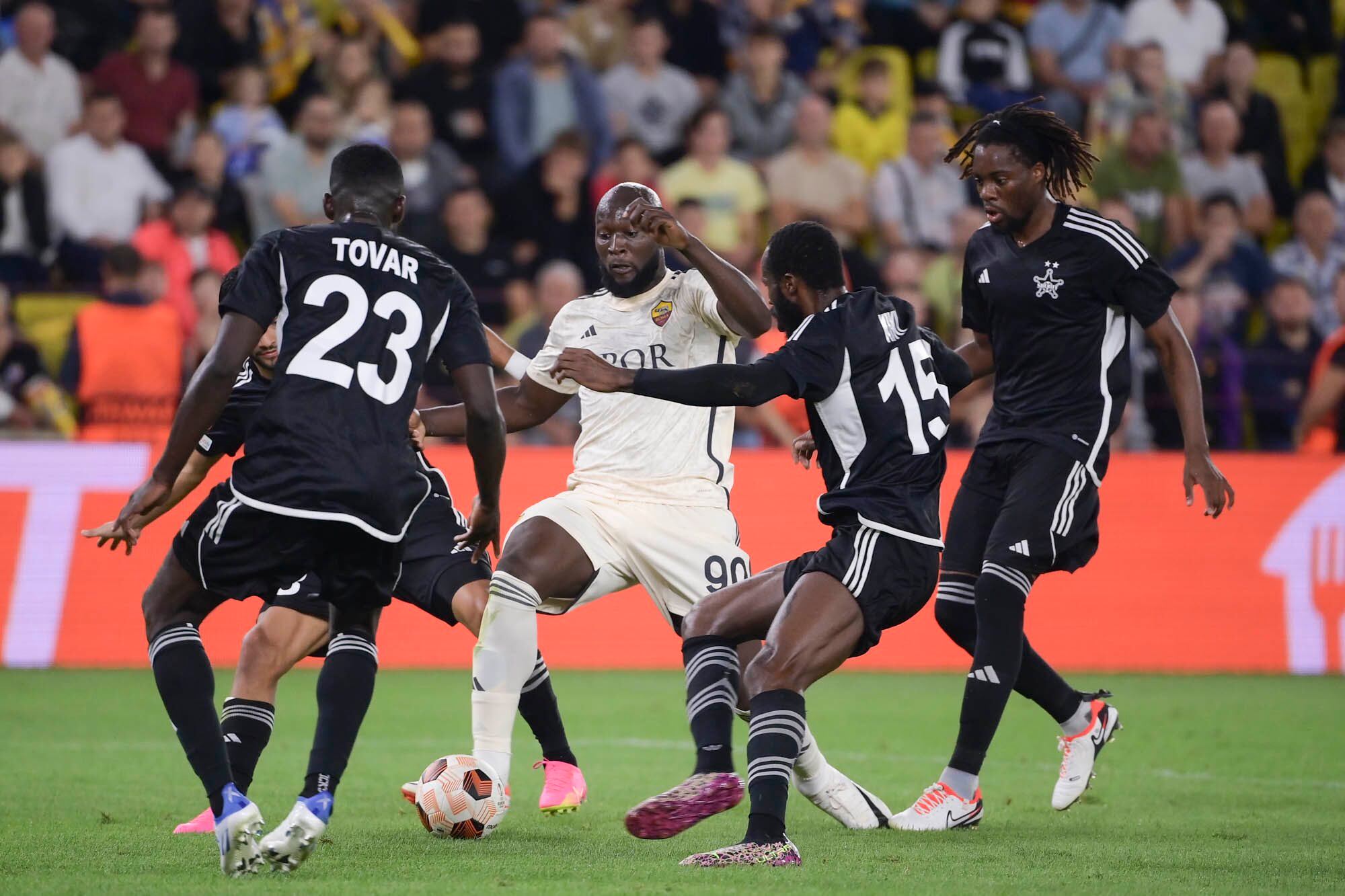 Sheriff Tiraspol vs. AS Roma en la Europa League