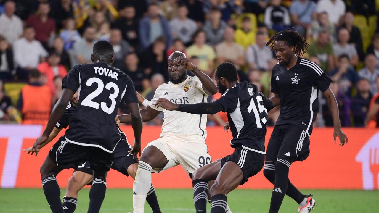 Sheriff Tiraspol vs. AS Roma en la Europa League