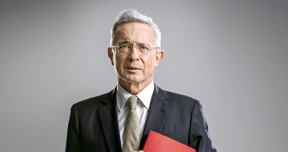Expresidente Álvaro Uribe Vélez. Foto: Juan Carlos Sierra / SEMANA