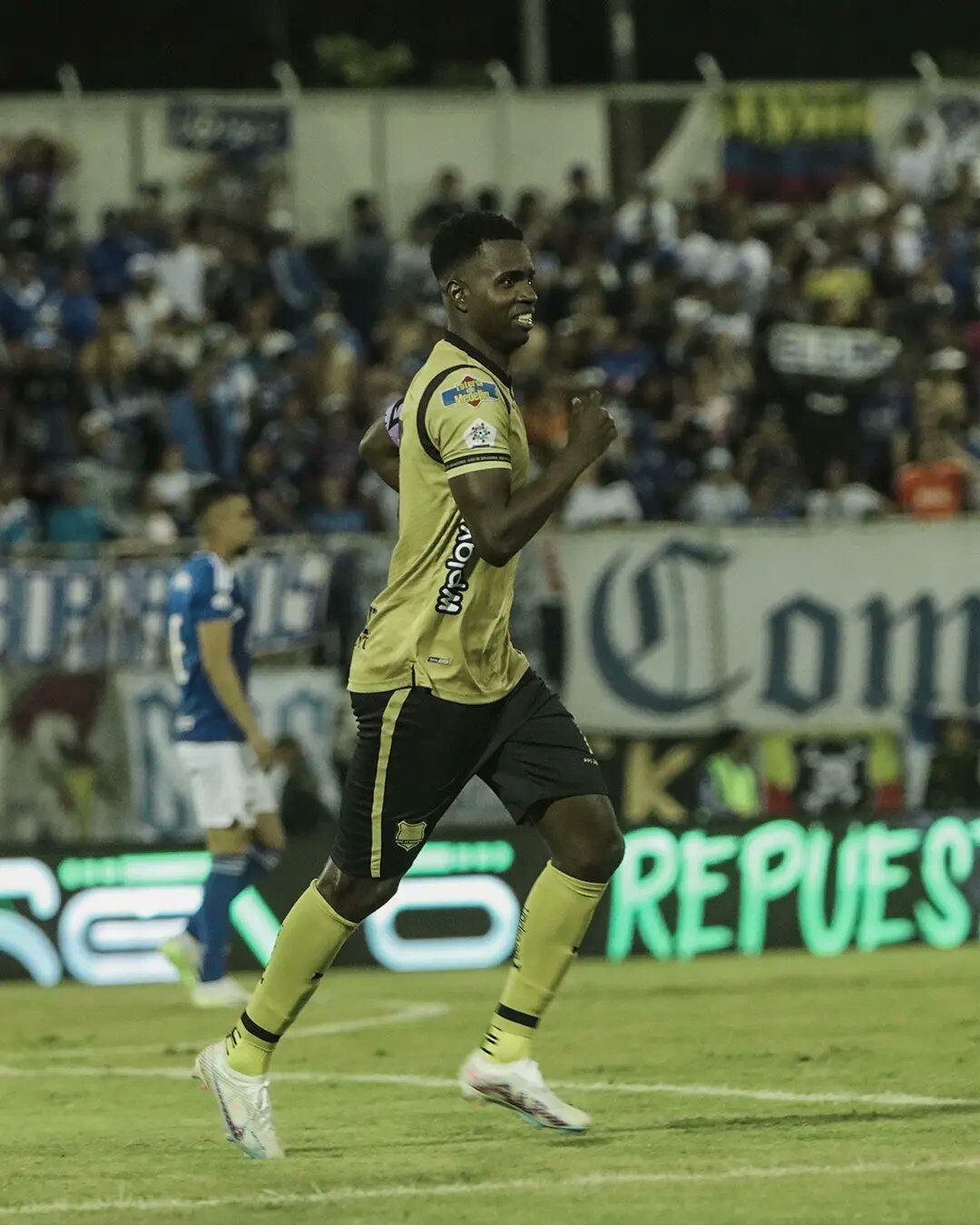 El goleador marcó ante Millonarios