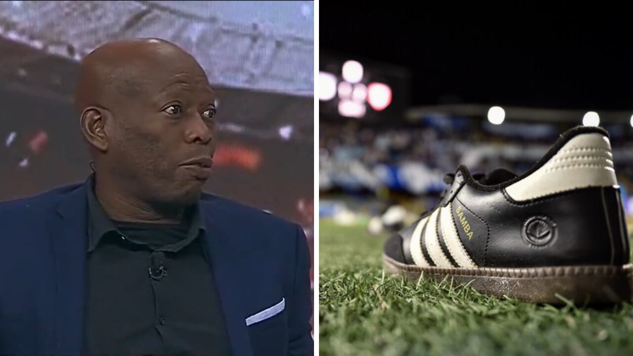 Broma del Tino Asprilla por los zapatos de los hinchas de Millonarios.