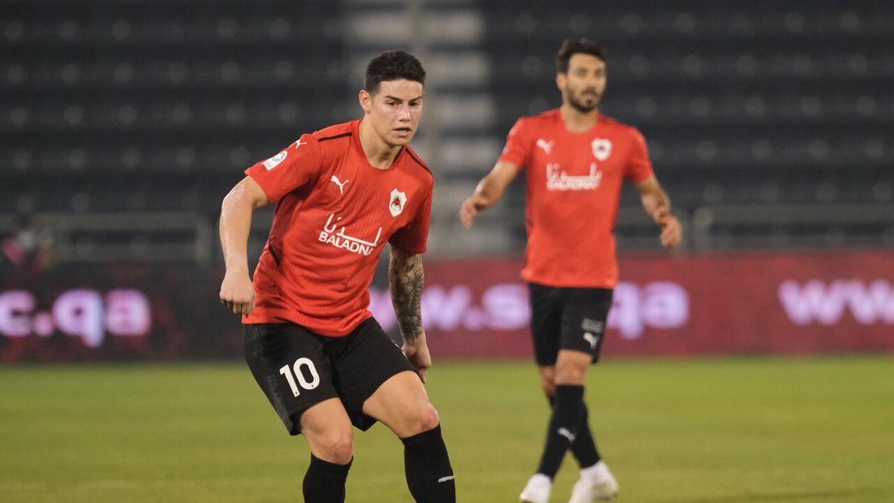 James Rodríguez, jugador del Al-Rayyan