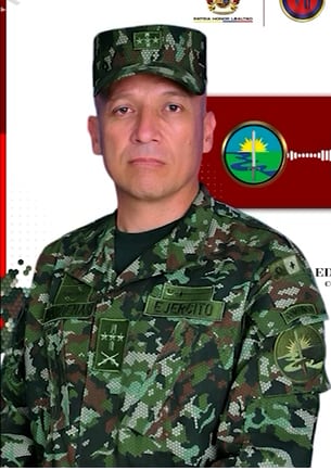 Edgar Uriel Cárdenas, comandante Décima Quinta Brigada del Ejército