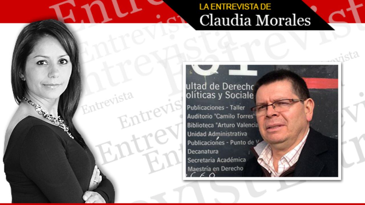 Claudia Morales Entrevista al vicedecano de la Facultal de Derecho Gregorio Mesa.