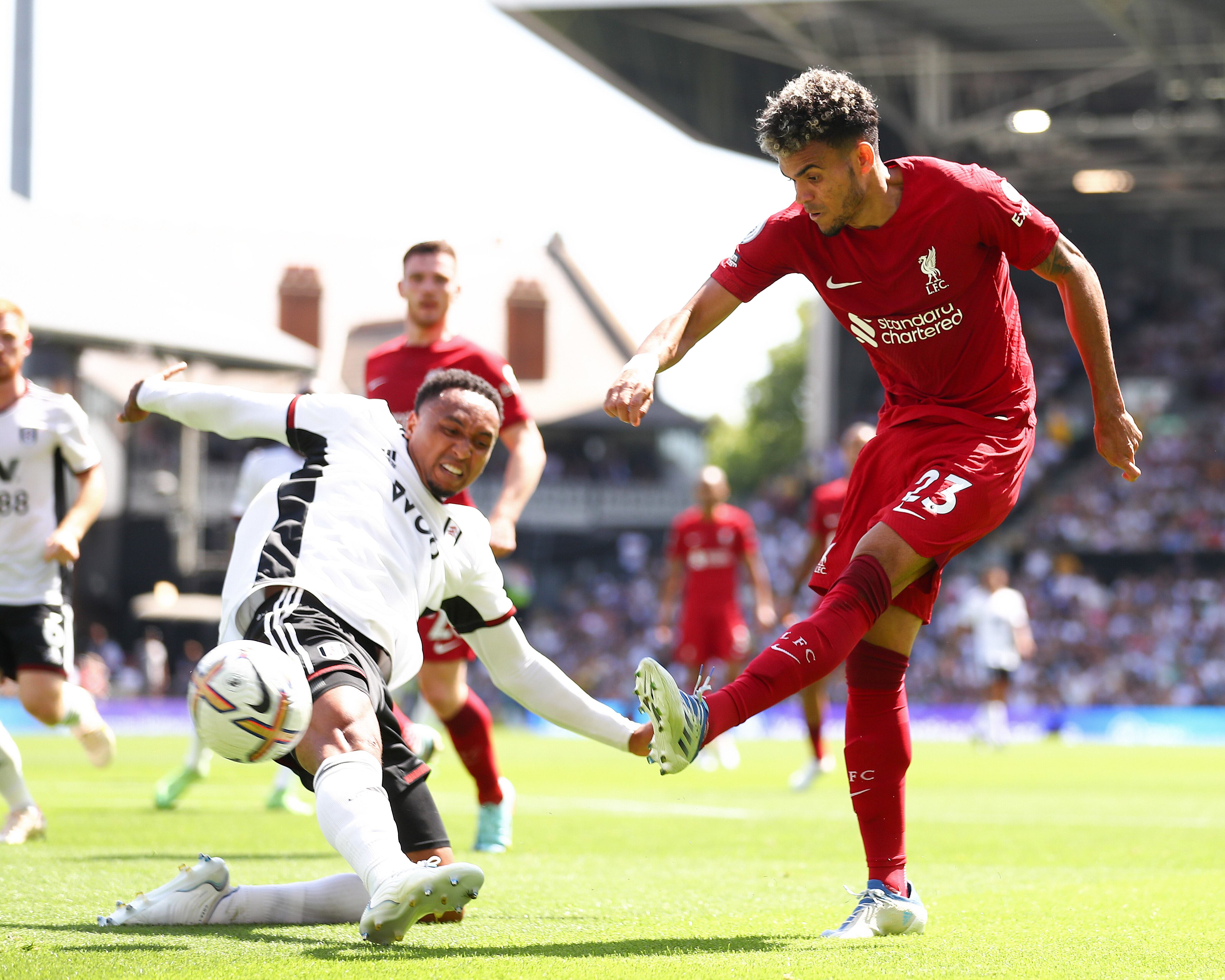 El colombiano disputó un total de 77 minutos en el empate ante el Fulham.