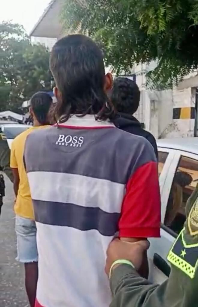 Entre los sujetos capturados por el ataque a bala había un menor de edad