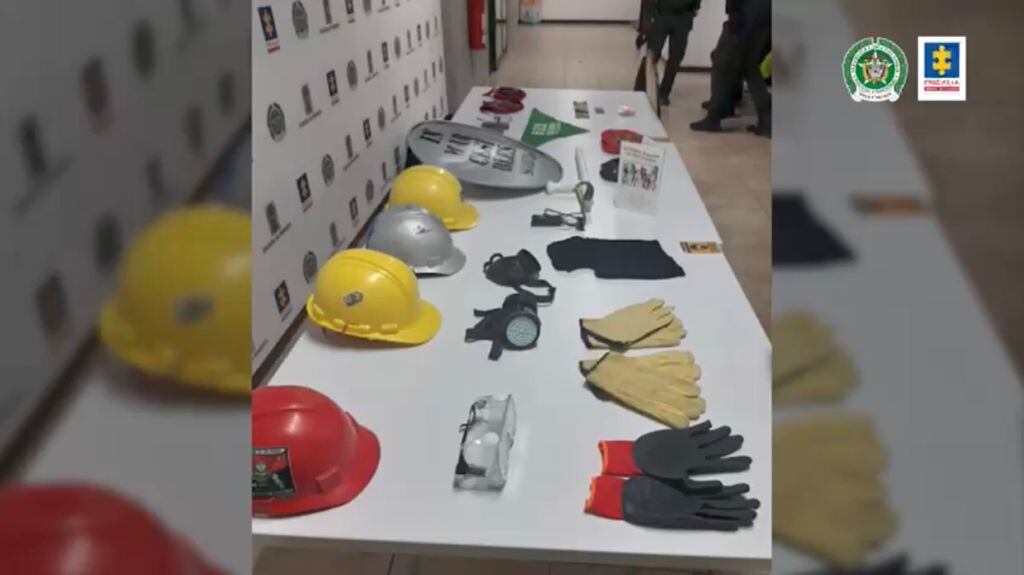 Capturan a integrante de Primera Línea que entrenaba niños en Medellín