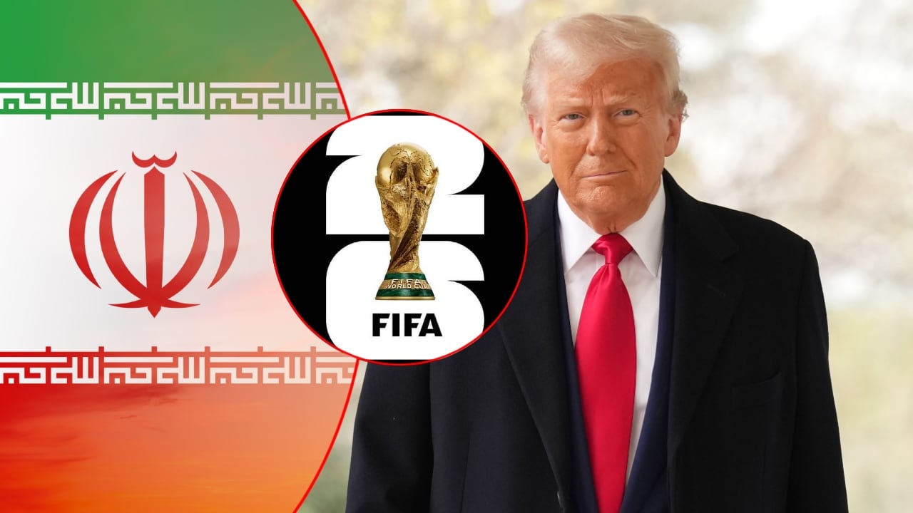 Bandera de Irán / Donald Trump
