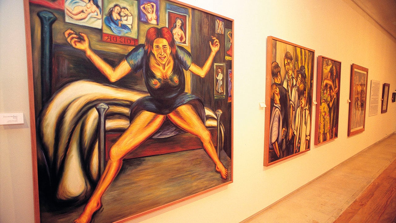 Débora Arango hizo de su obra una expresionista, una vanguardia del arte de Alemania, sin haber estado en Alemania y sin haber leído sobre los movimientos expresionistas alemanes.