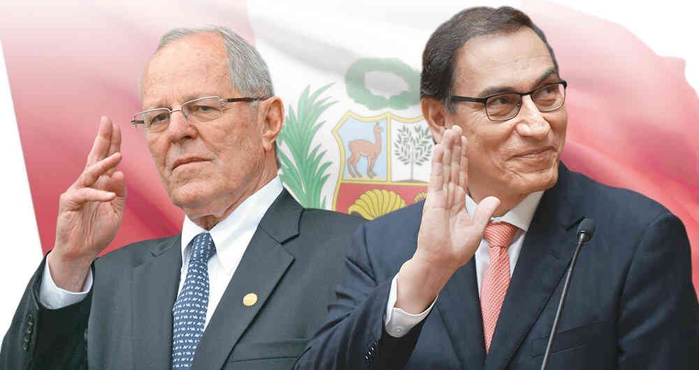 Pedro Pablo Kuczynski, expresidente del Perú.  Inversionistas daban por descontada la salida de PPK.  Martín Vizcarra,  presidente del Perú. 