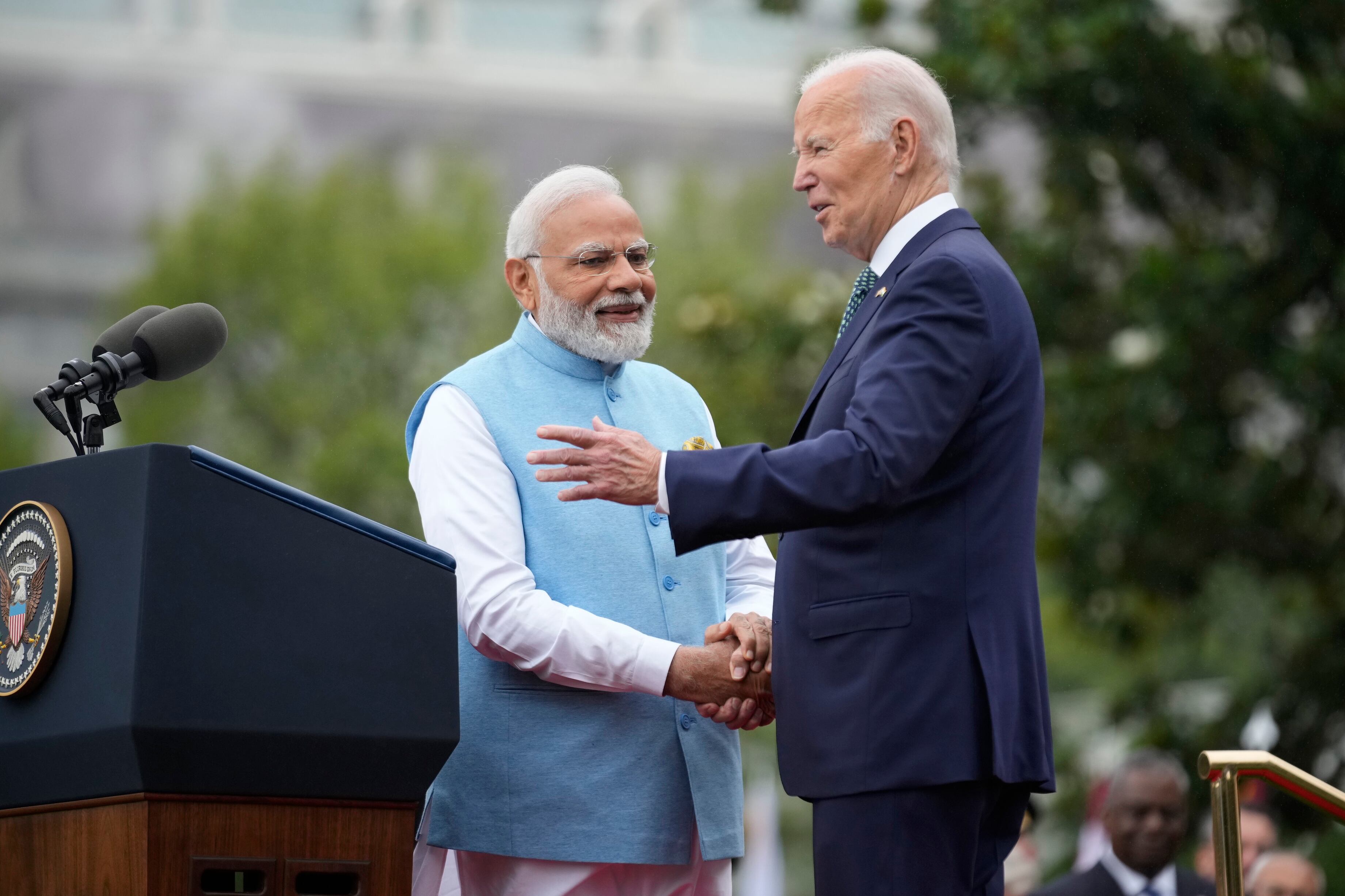 Joe Biden, Narendra Modi