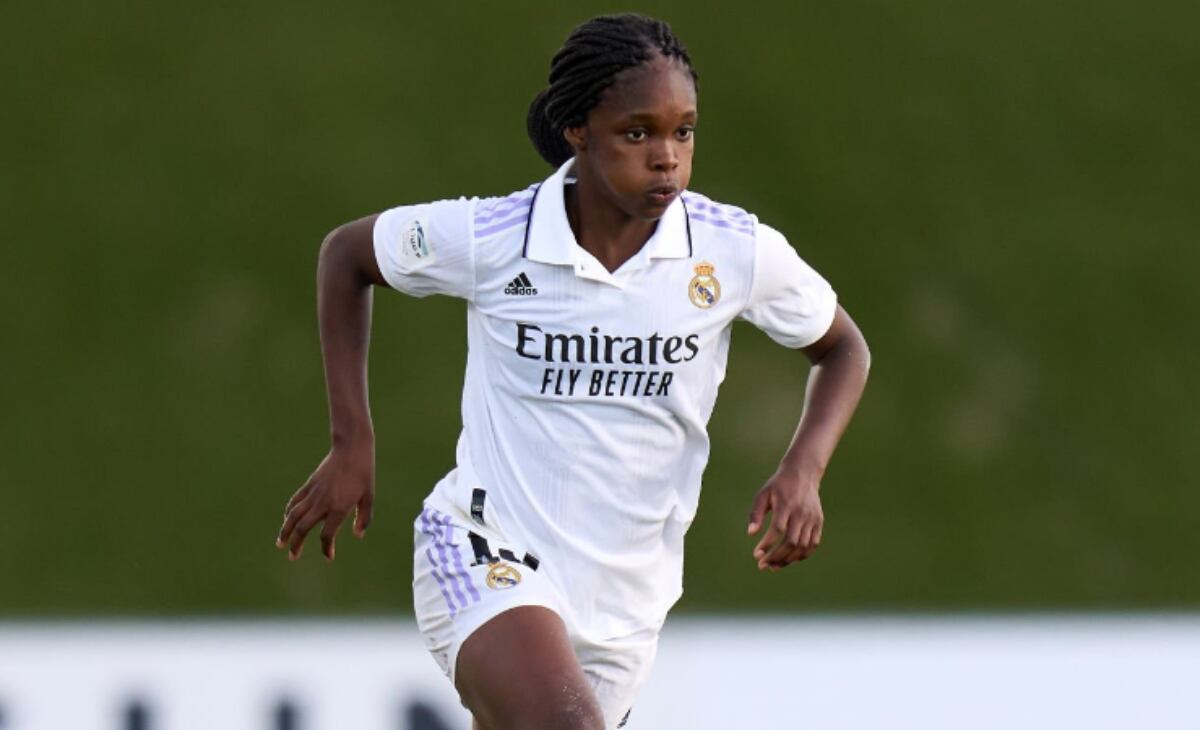 Linda Caicedo, delantera del Real Madrid.