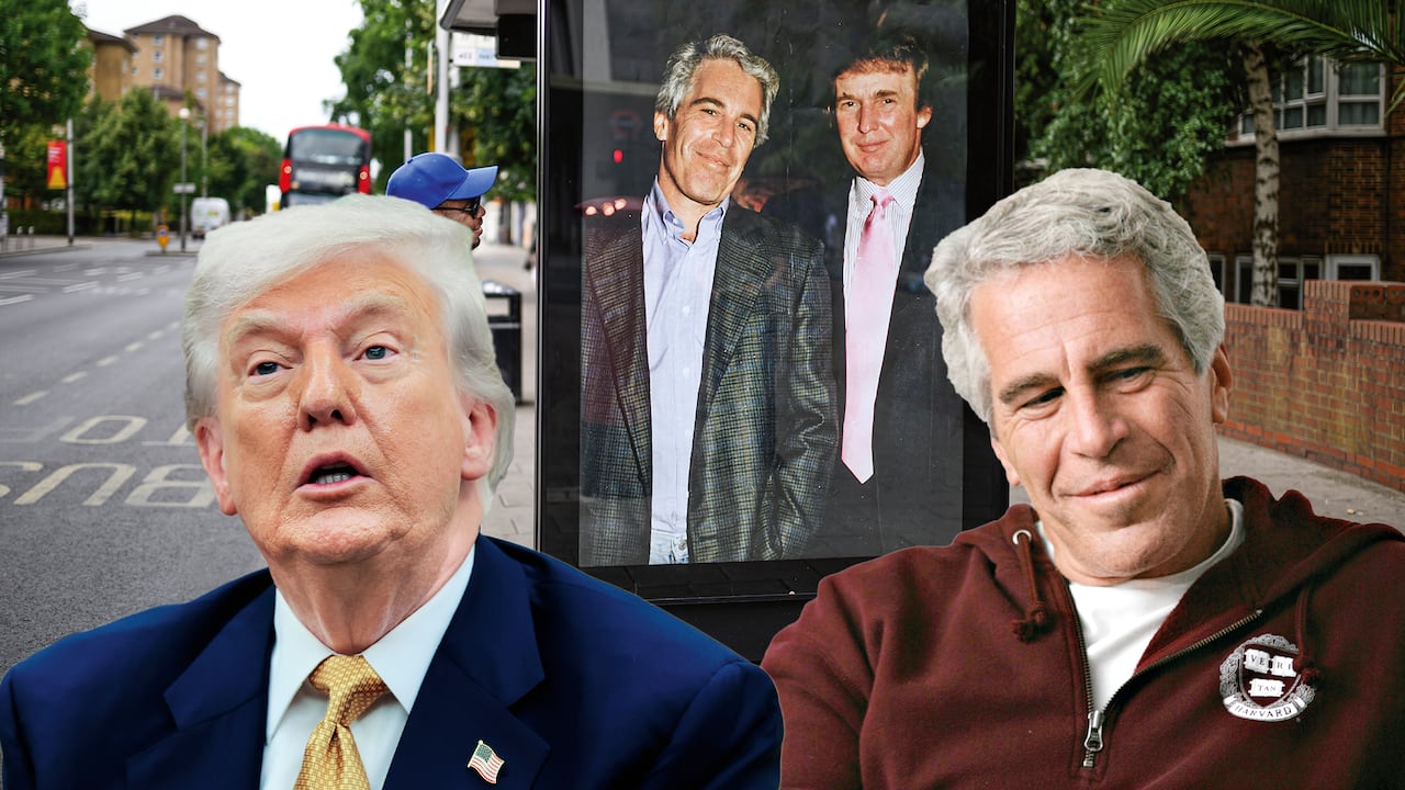 Donald Trump y Jeffrey Epstein.