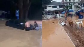 Inundaciones en Melgar, Tolima.