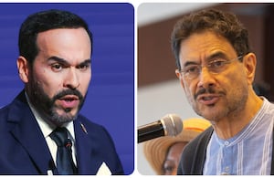 Abelardo de la Espriella e Iván Cepeda