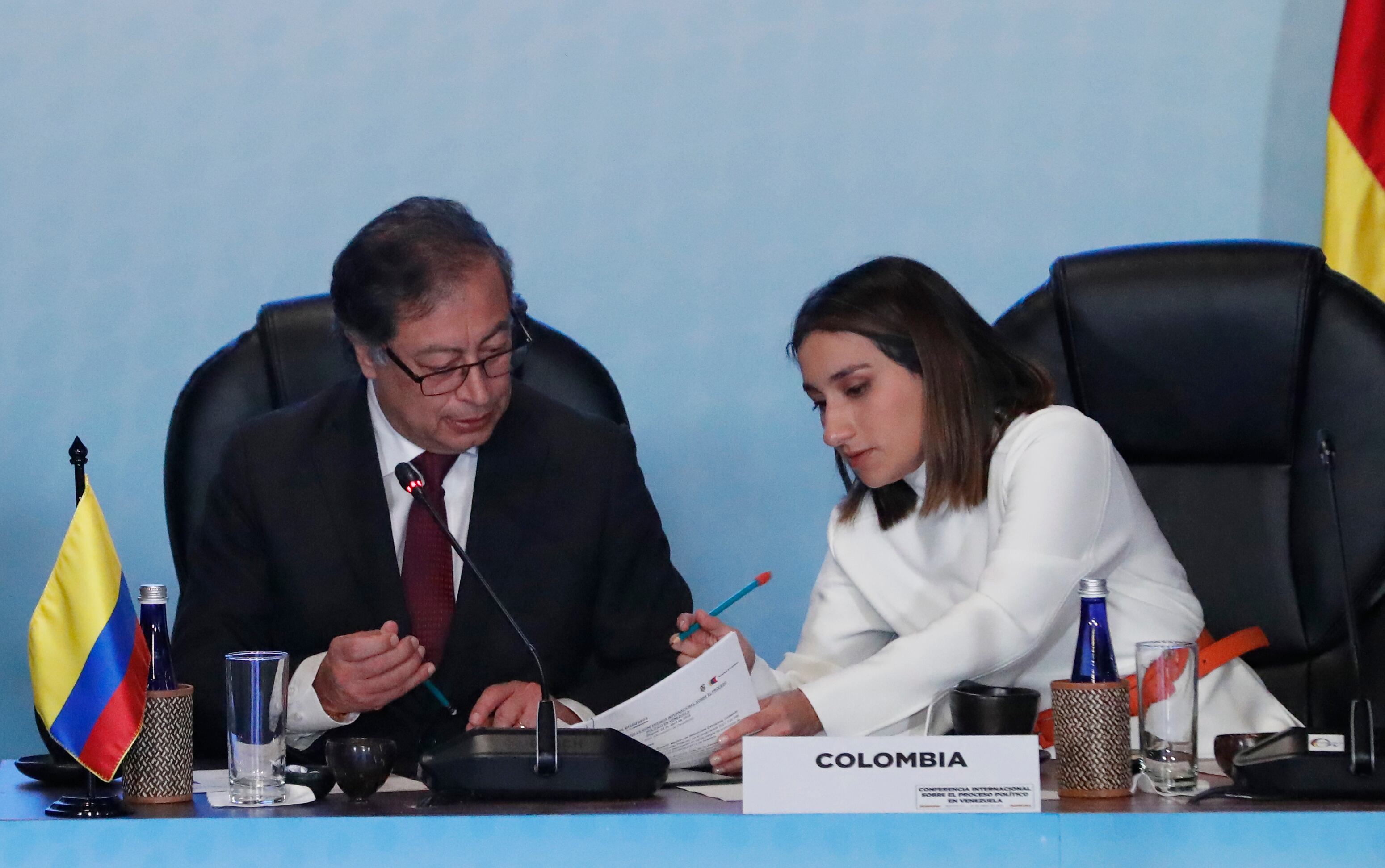 Cumbre sobre Venezuela
Laura Sarabia  jefa de despacho del presidente Gustavo Petro
Bogota abril 25 del 2023
Foto Guillermo Torres Reina / Semana