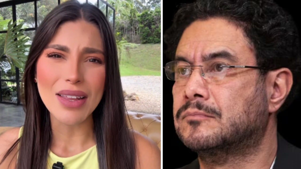 Laura Gallego e Iván Cepeda.