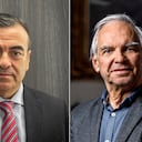 Olmedo López y Ricardo Bonilla