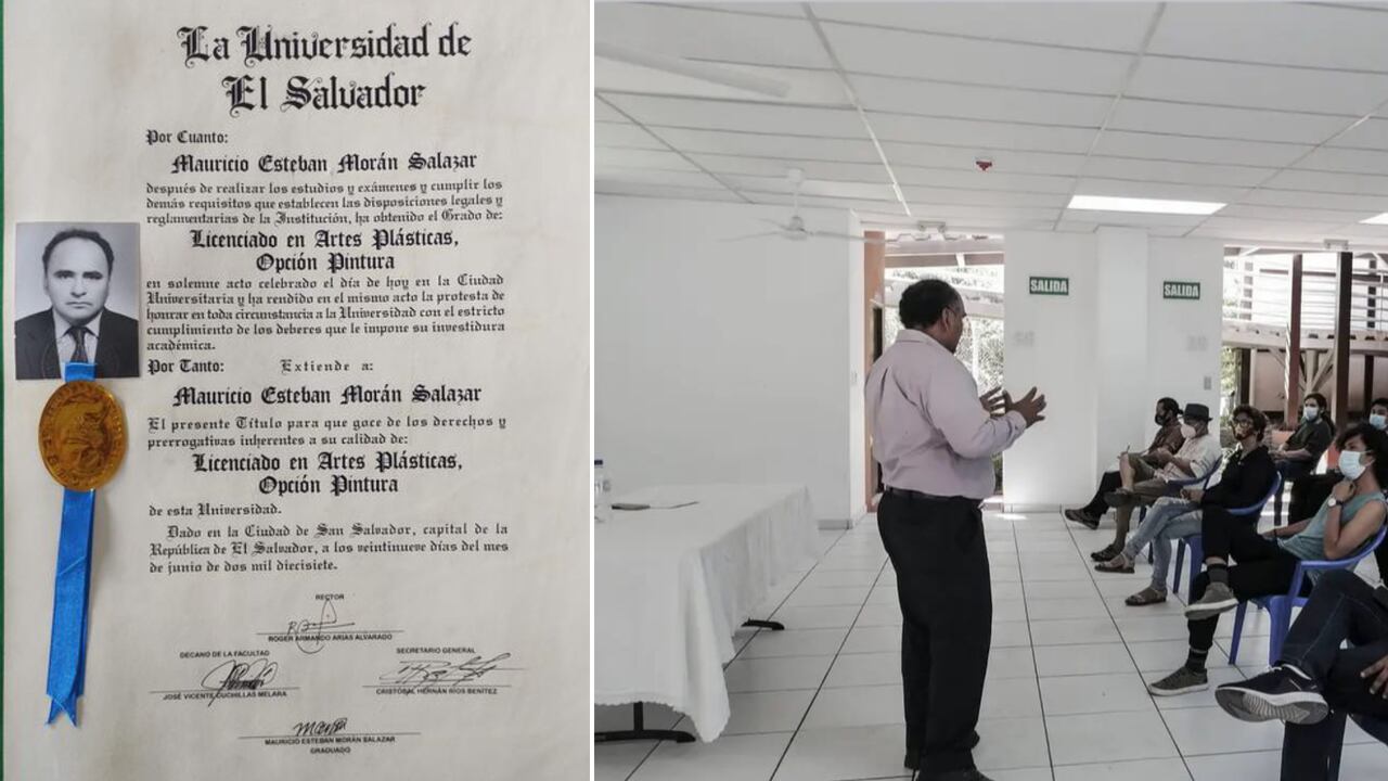 Imágenes compartidas por Ernesto Salazar en Facebook