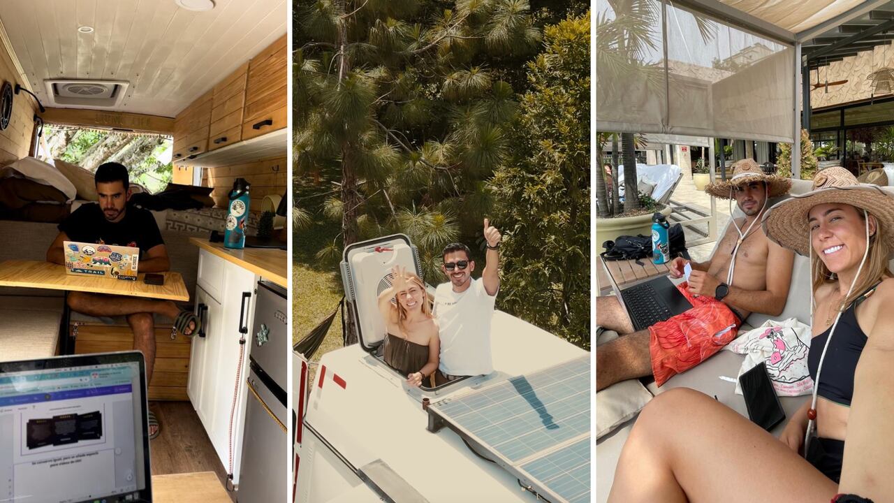 Los caleños María del Mar y Andrés Felipe explican que una condición indispensable para laborar desde cualquier parte del mundo es dominar el inglés y especializarse en los ecosistemas digitales.