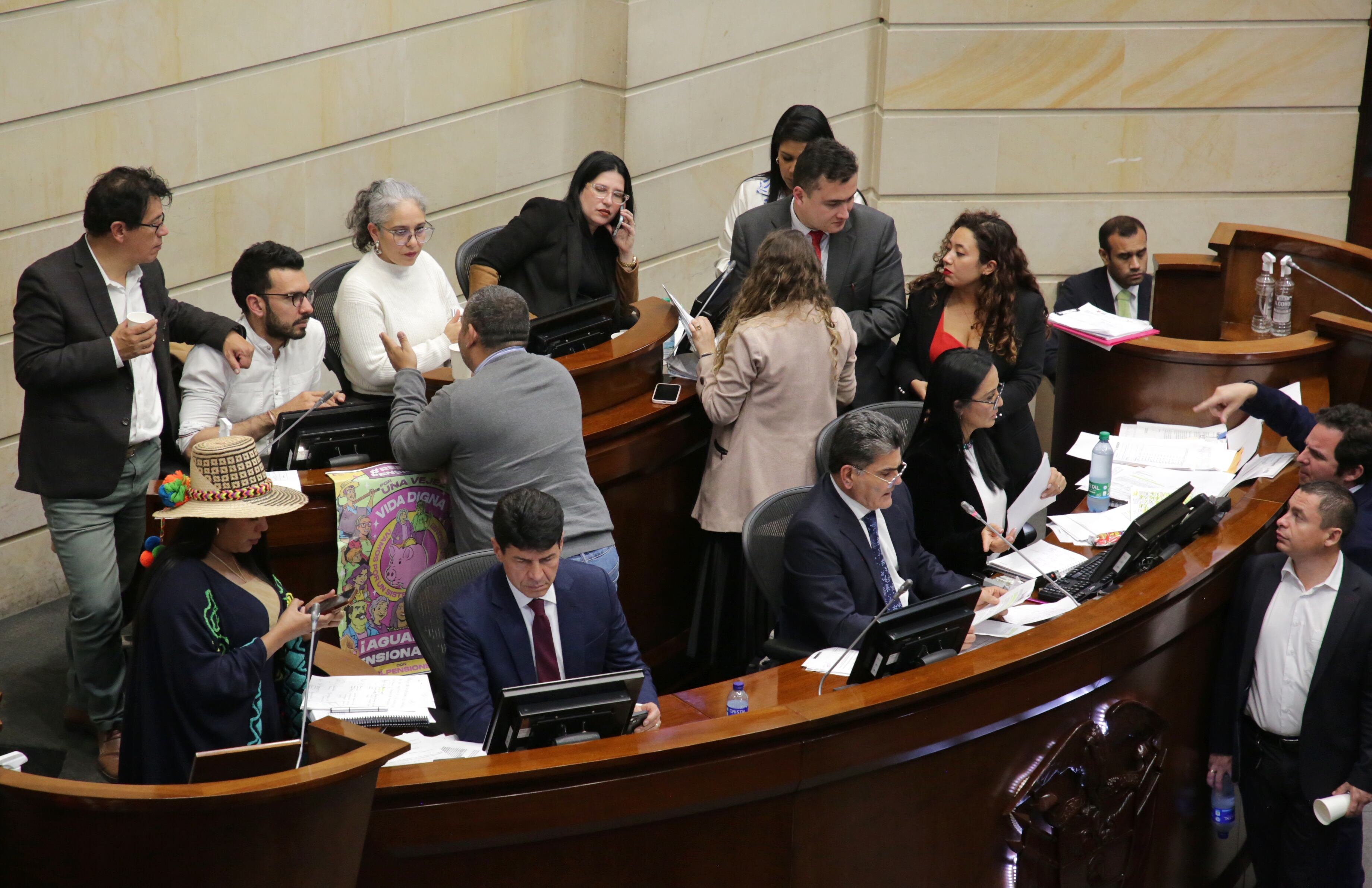 Reforma pensional, debate en el Senado de la República