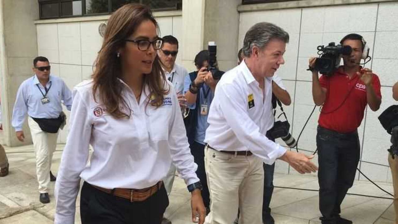 El presidente, junto con la ministra de Educación, dieron la bienvenida a los estudiantes que se acogieron al programa Ser Pilo Paga 2 en Barranquilla.