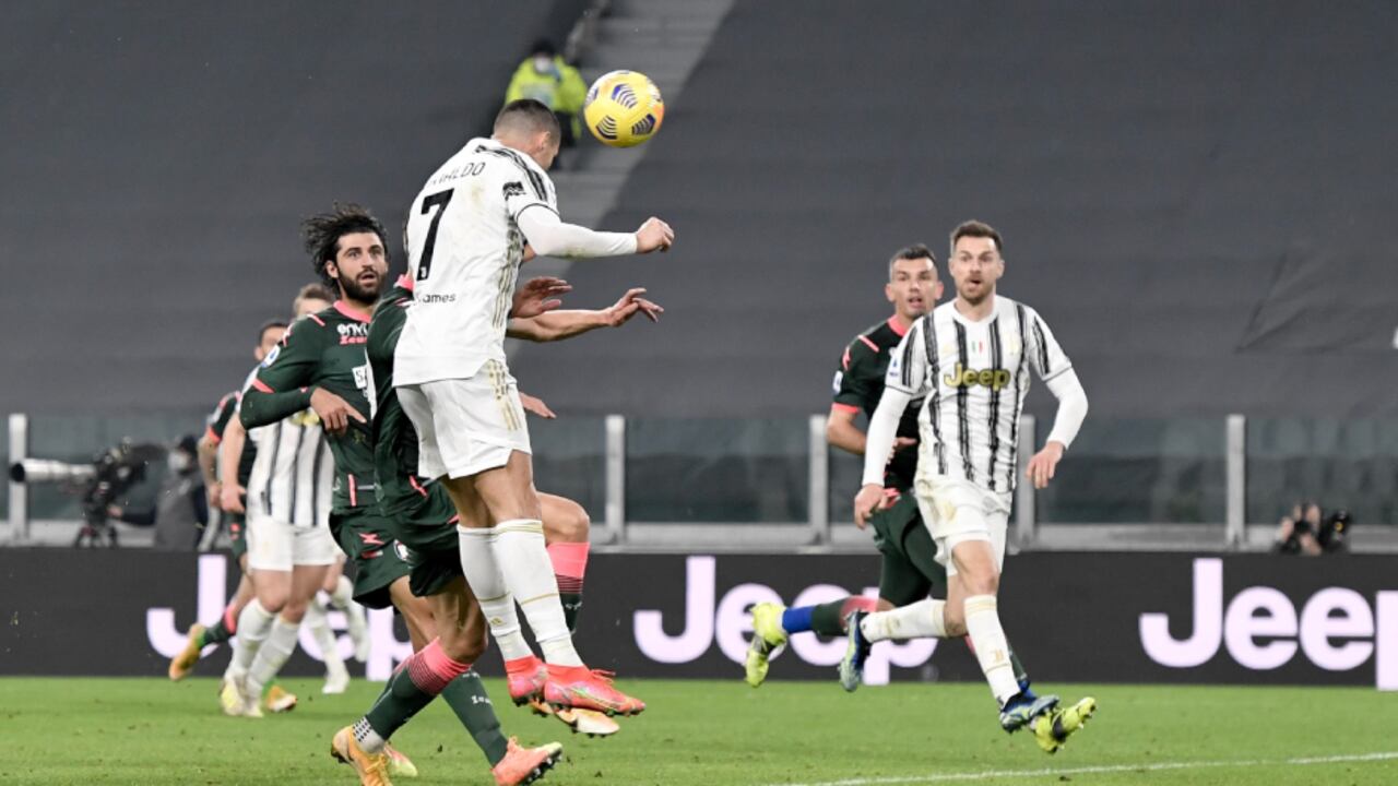 Cristiano Ronaldo marca con Juventus. Foto: Twitter oficial Juventus