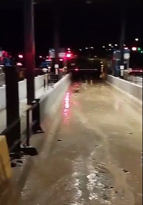 Así luce el peaje Naranjal, en la vía Bogotá - Villavicencio.