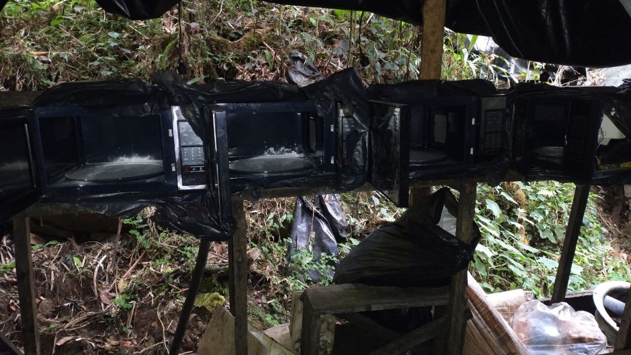 Clorhidrato de cocaína producido por las disidencias de Iván Mordisco