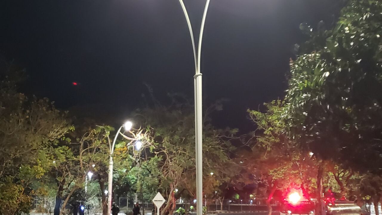 La casa de madera estaba en inmediaciones del Polideportivo de la ciudad