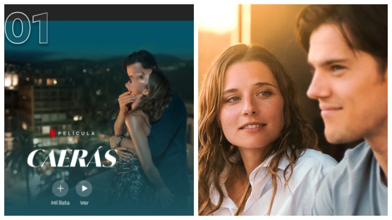 Caerás, la película de Netflix que lidera el top 10 de la semana.