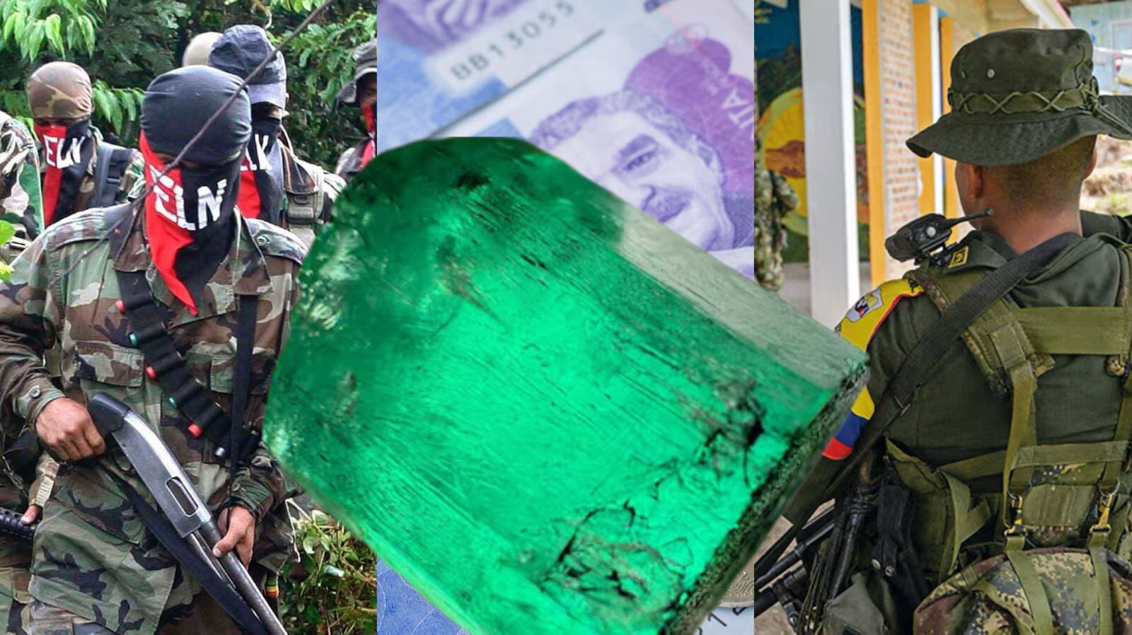 ELN, disidencias y Clan del Golfo buscan millonarias rentas criminales.