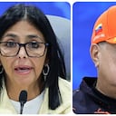 Delcy Rodríguez y Diosdado Cabello